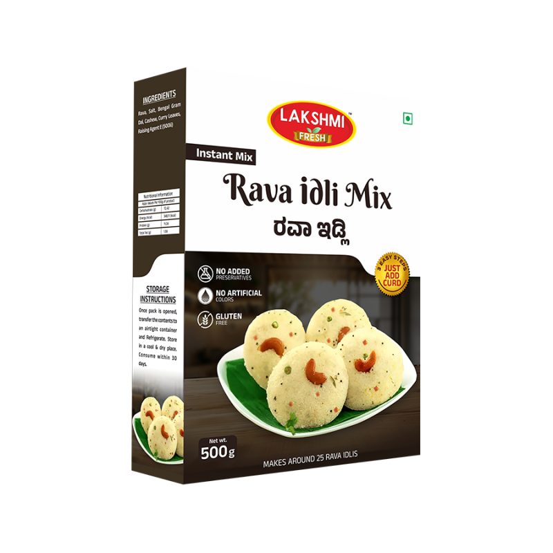 Rava Idli Mix | Instant Breakfast Mix