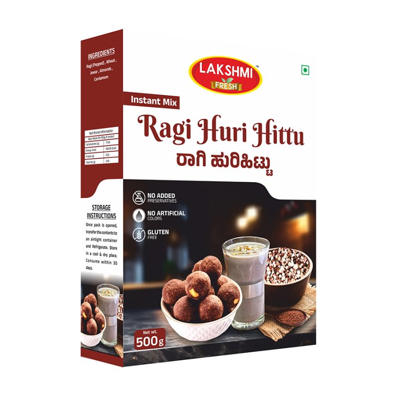 Ragi Huri Hittu | Ragi Porridge | Ragi Laddu